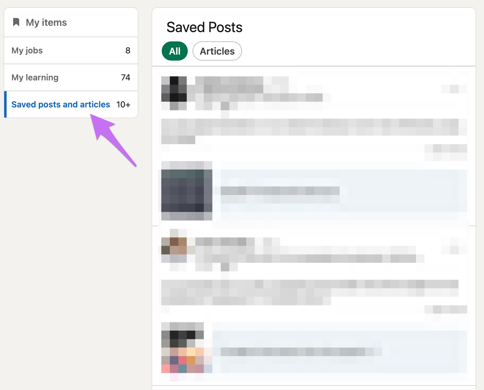 How to Find Saved Posts on LinkedIn - viralspy